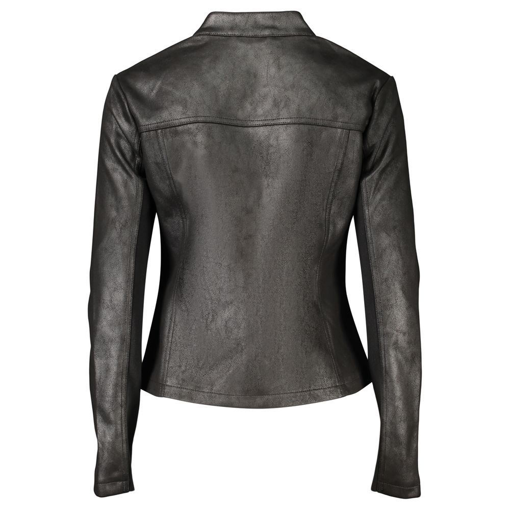 Veste Desigual femme biker en polyester noir – DE-48296
