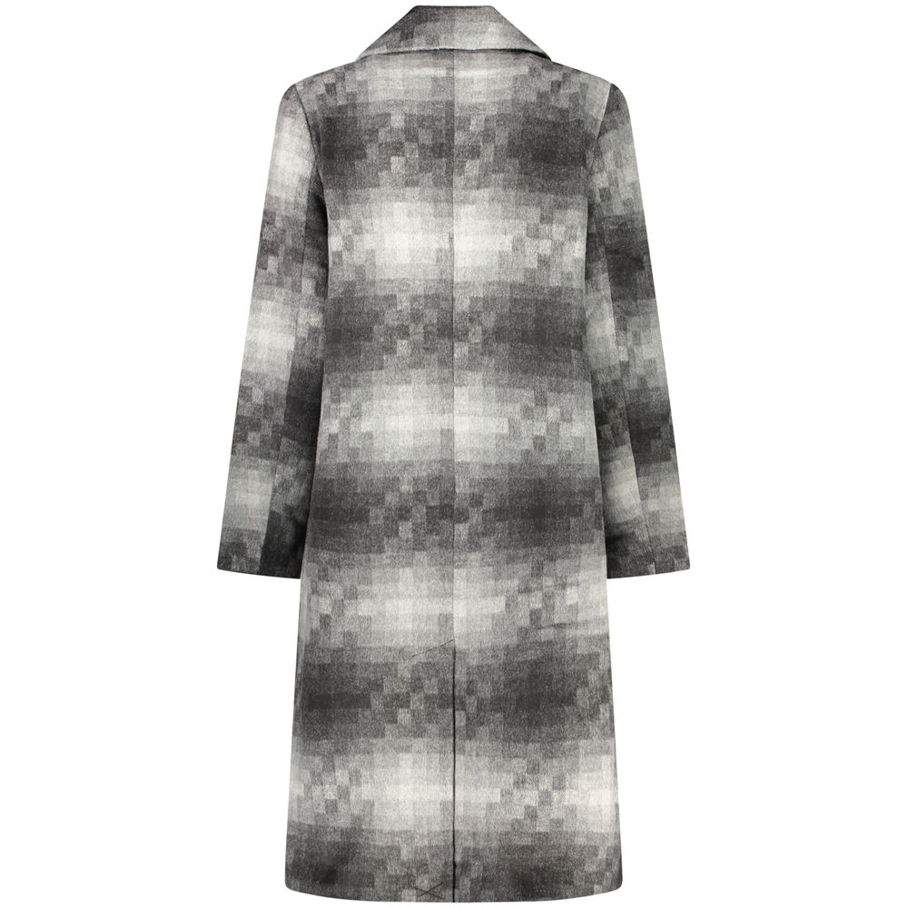 Manteau Desigual femme Mumbai en laine gris – DE-48292