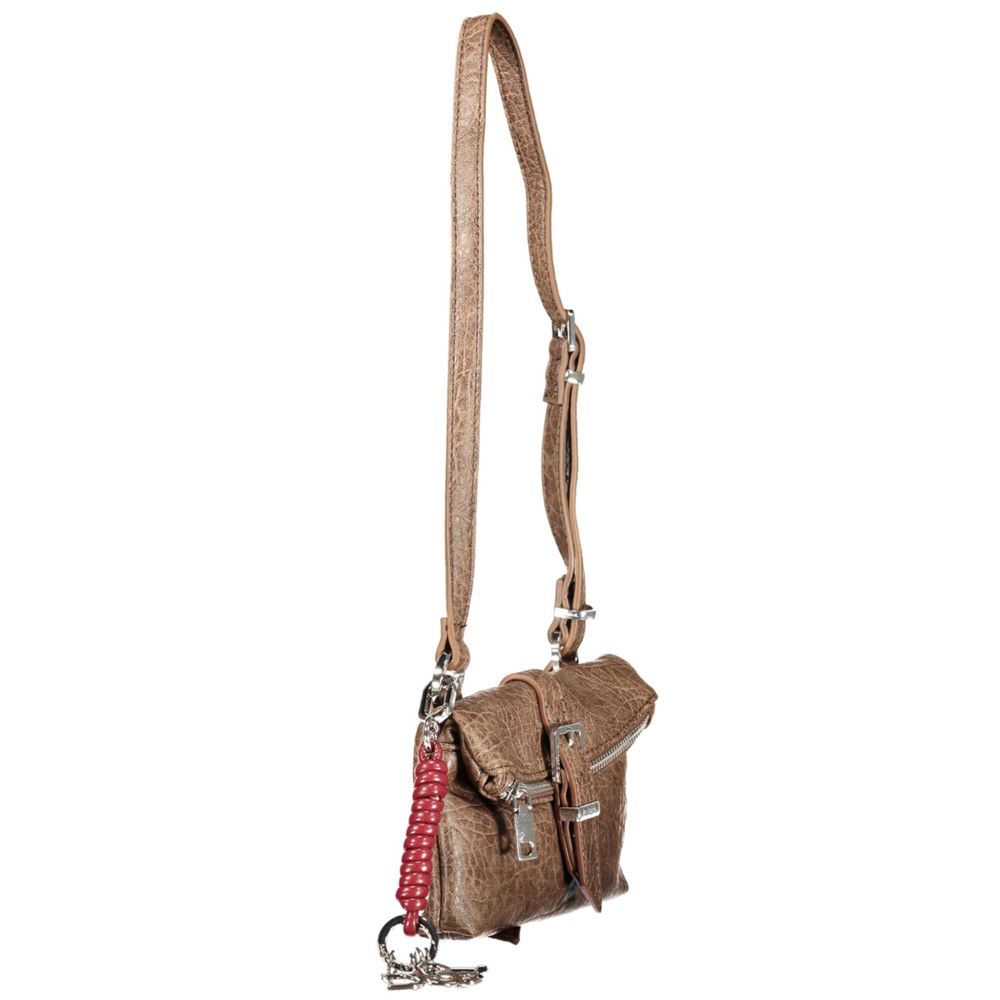 Sac à main Desigual femme Mone Clutch Micro en polyuréthane marron – DE-48412