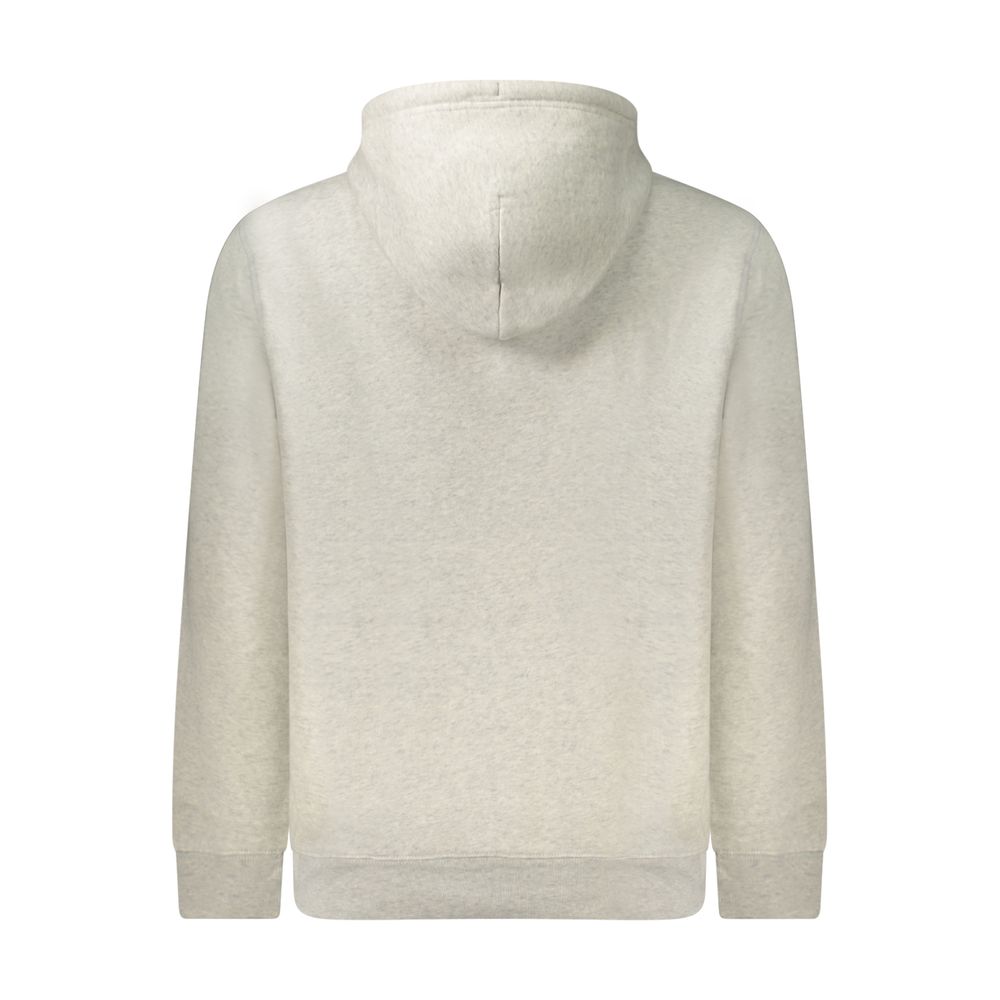 Sweat à capuche Tommy Hilfiger homme en coton gris – TO-48452