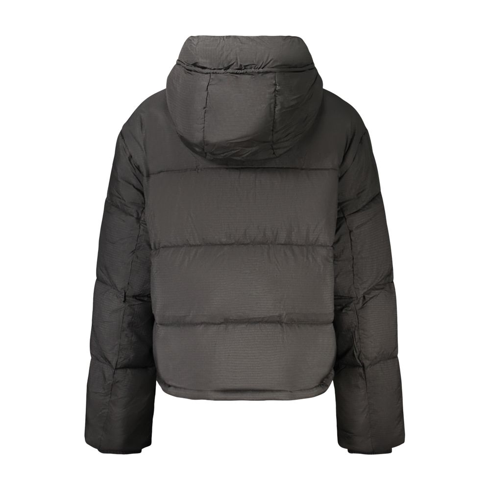 Veste Tommy Hilfiger femme à capuche en polyester noir – TO-48461