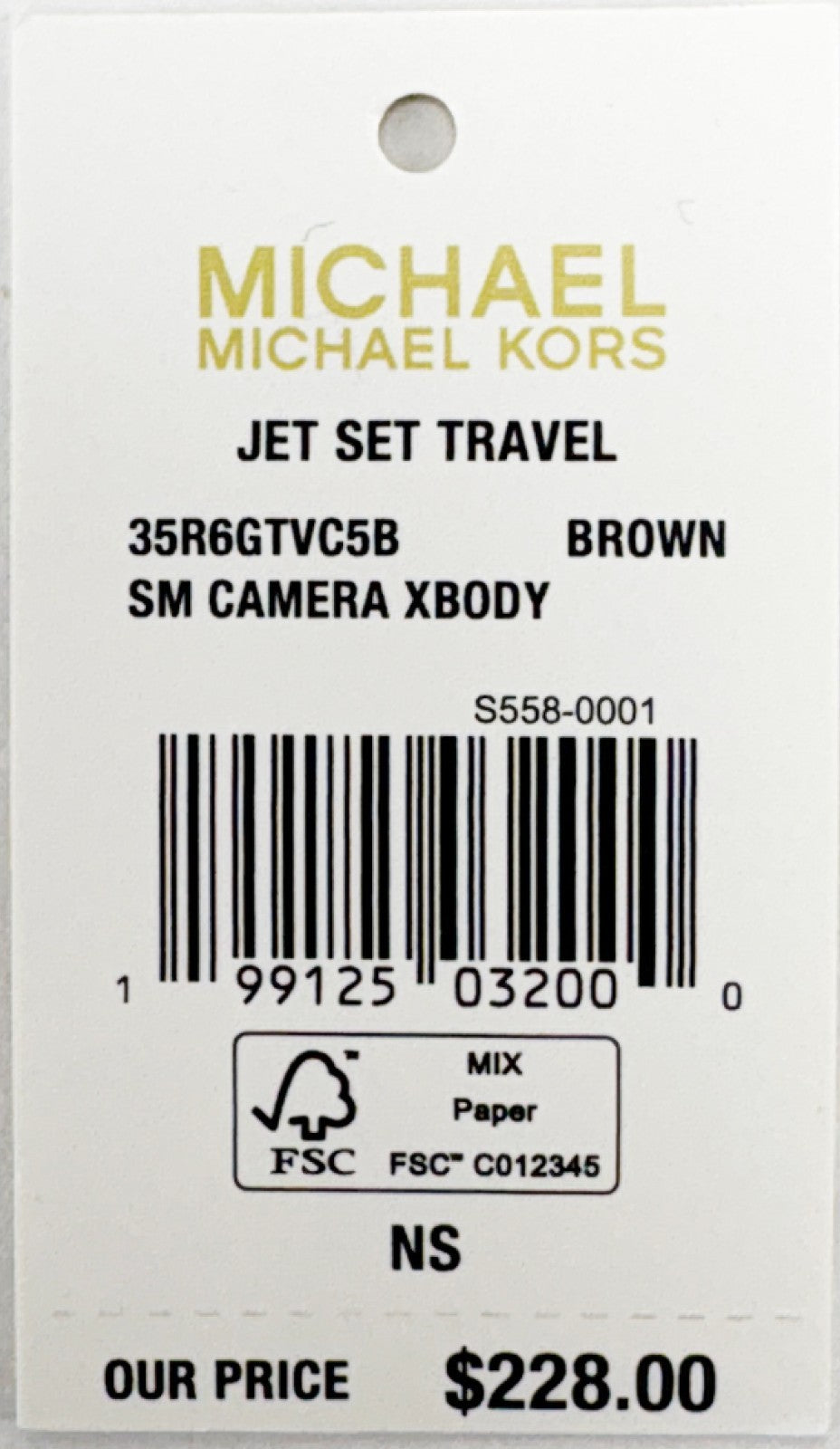 Michael Kors Small Camera Crossbody Bag Purse