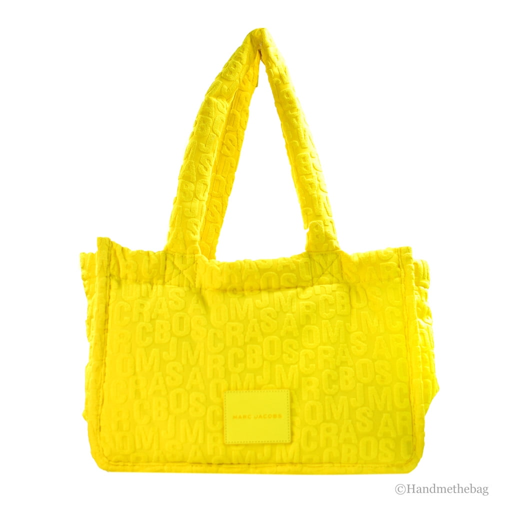 Sac cabas Marc Jacobs femme The Terry Medium en polyester jaune – MA85760101NY