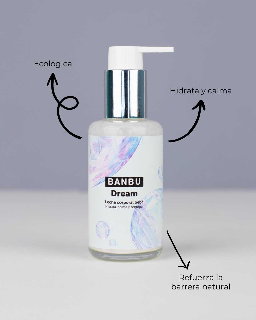 DREAM leche corporal ecológica Hipersensible