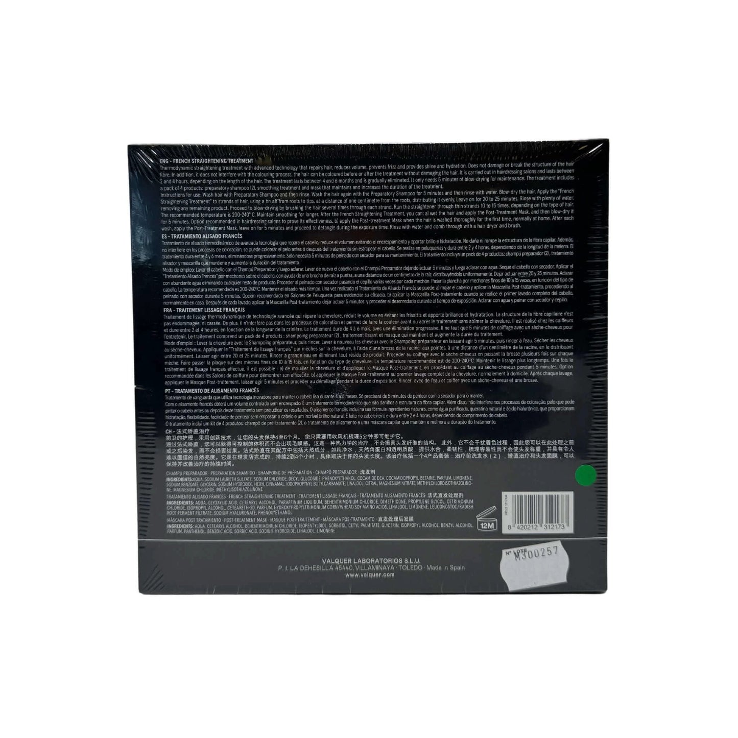 Tratamiento alisado francés by Valquer®