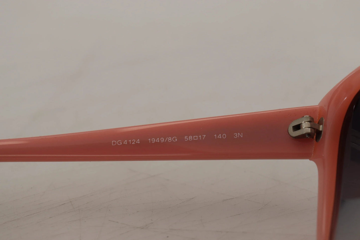 Dolce & Gabbana Pink Acetate Frame Stars Embellishment DG4124 Sunglasses by Dolce & Gabbana