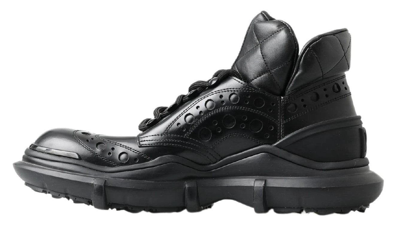 Dolce & Gabbana Black Leather Ankle Casual Boots by Dolce & Gabbana