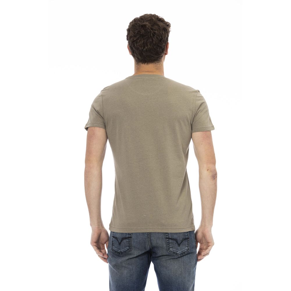 T-shirt Trussardi Action homme en coton et viscose vert – TR-24177