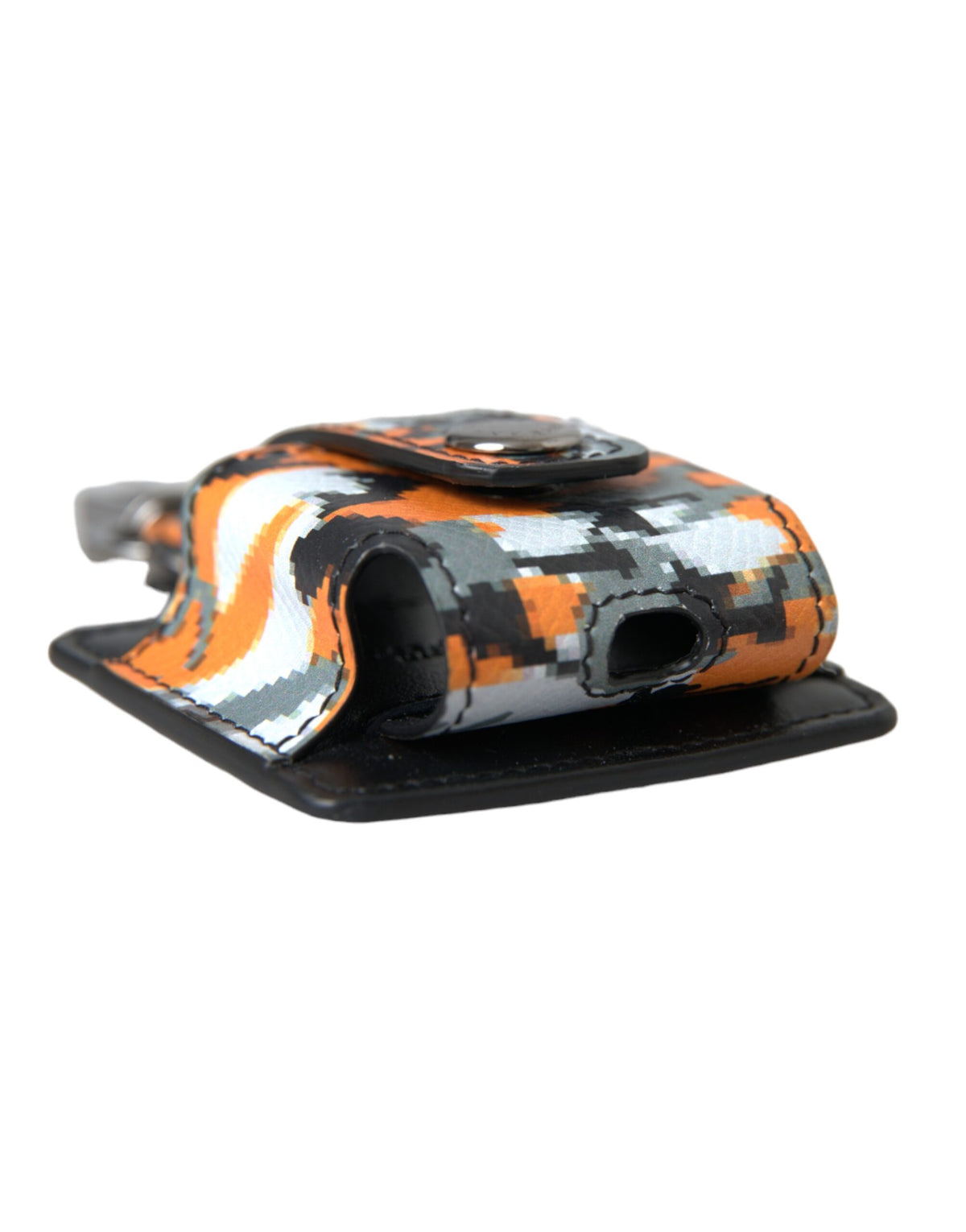 Étui AirPods Dolce & Gabbana femme camouflage en cuir multicolore – SMY10264