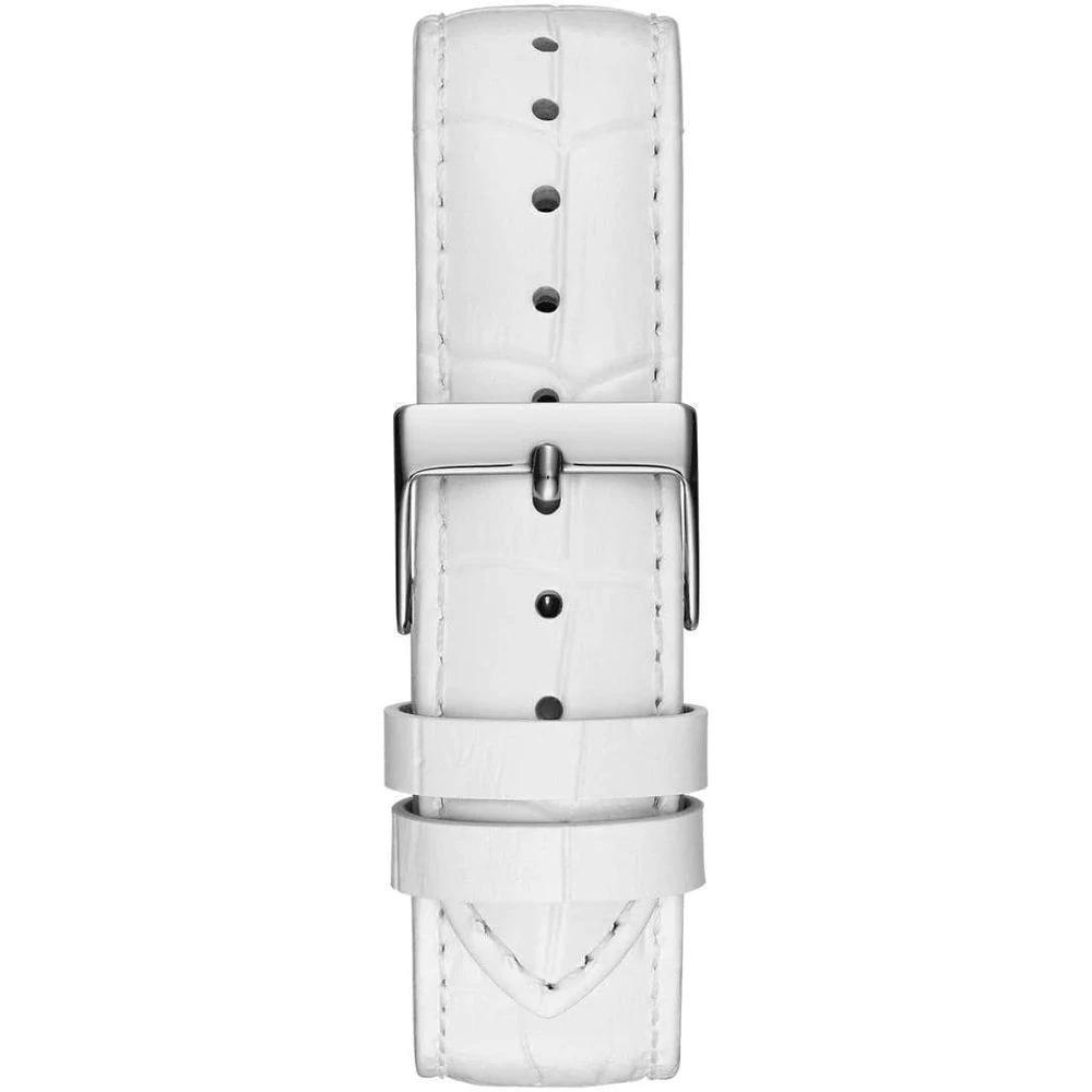 Guess White Leather Dress Watch by Guess
