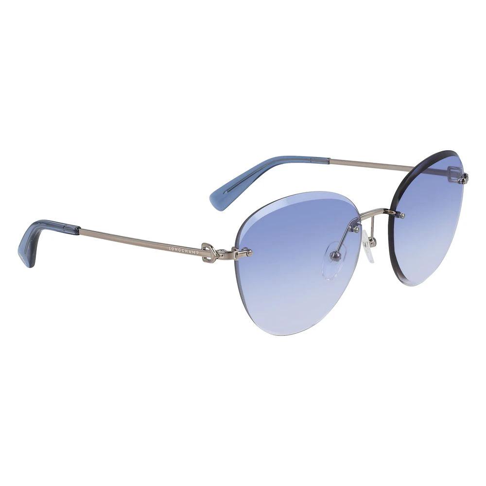 Longchamp Bicolor Metal Sunglasses by Longchamp