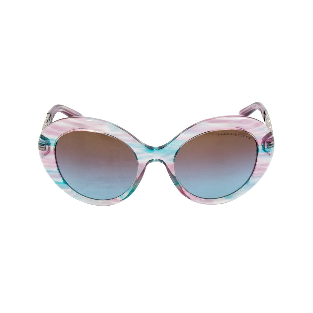 Ralph Lauren Lunettes Solaires Transparentes En Résine Pour Femme Design Élégant Ultra Léger Protection UV400