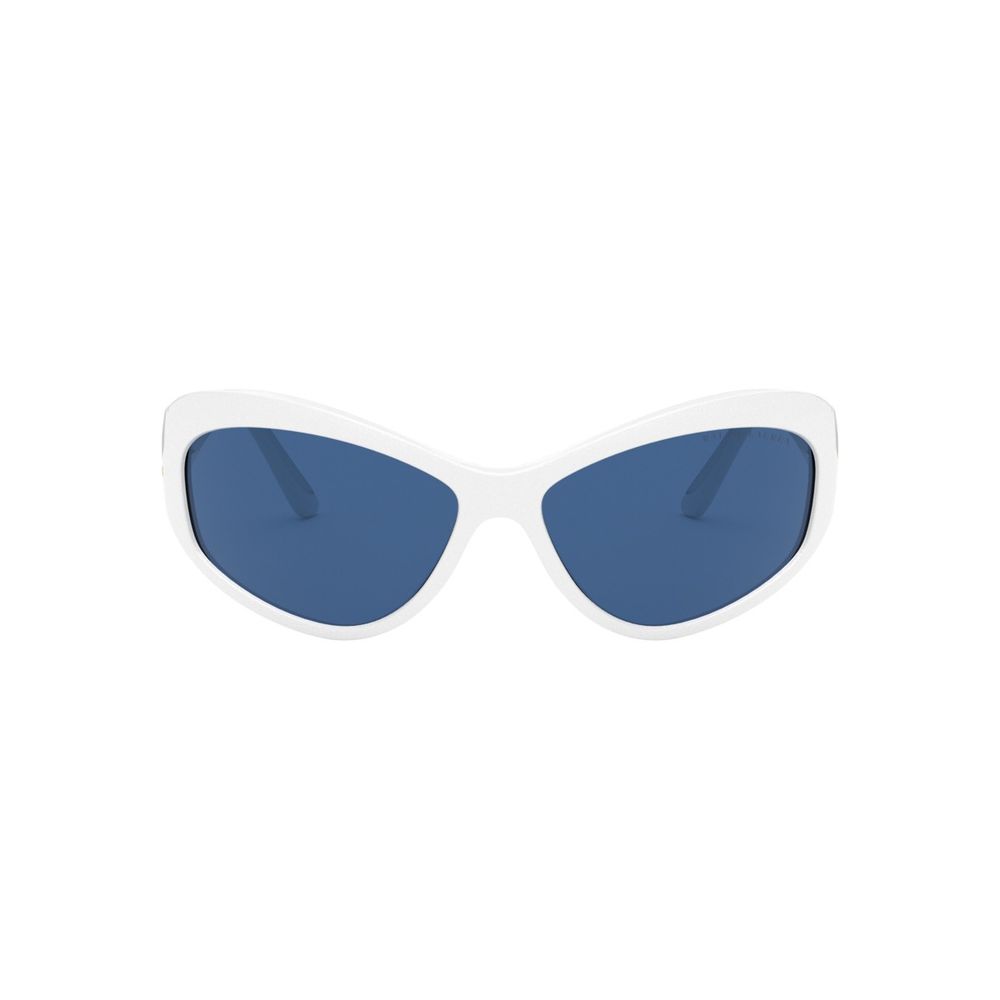 Ralph Lauren Lunettes De Soleil En Résine Blanche Pour Femme Protection UV Catégorie 3