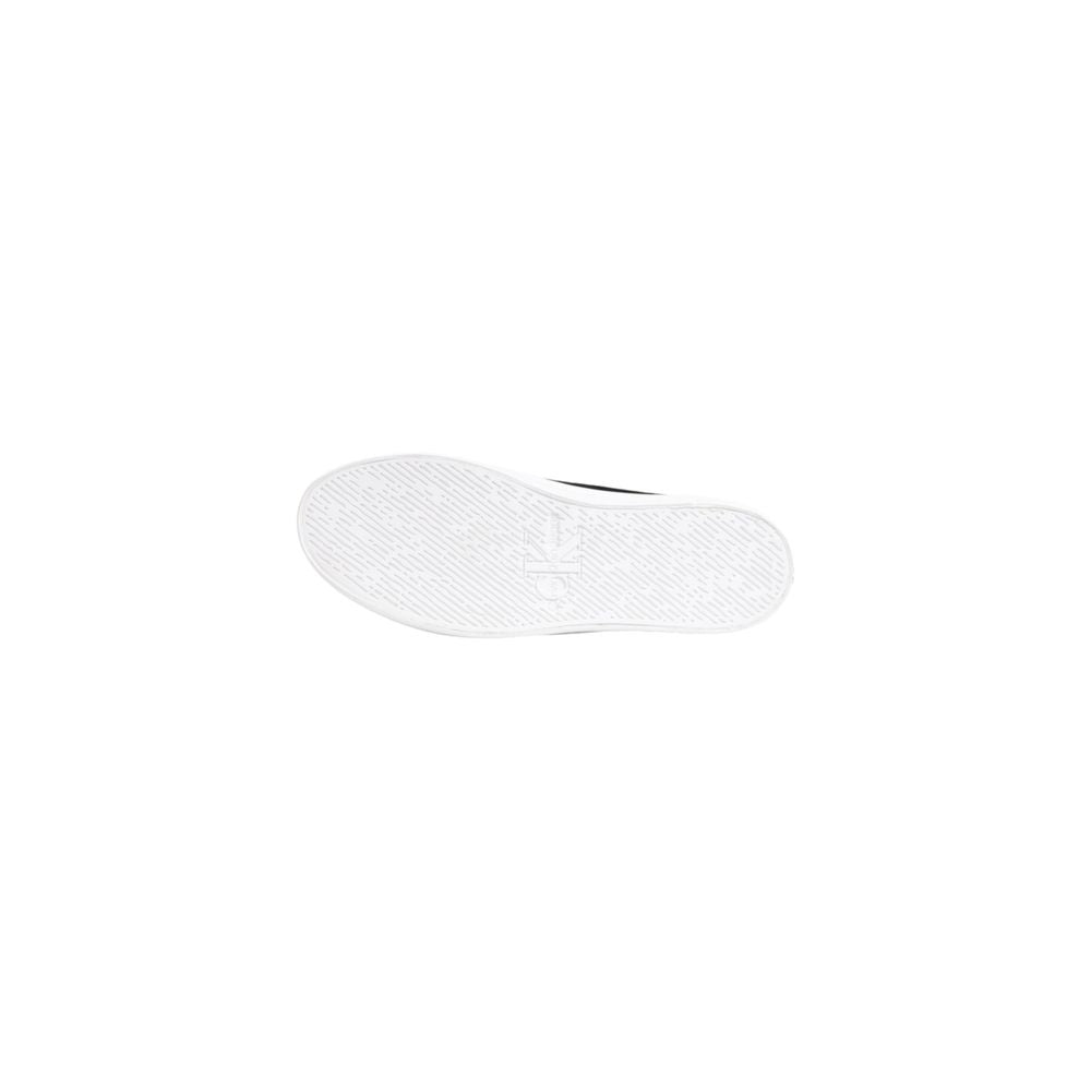 Calvin Klein Jeans Black Suede Leather Platform Sneakers by Calvin Klein Jeans