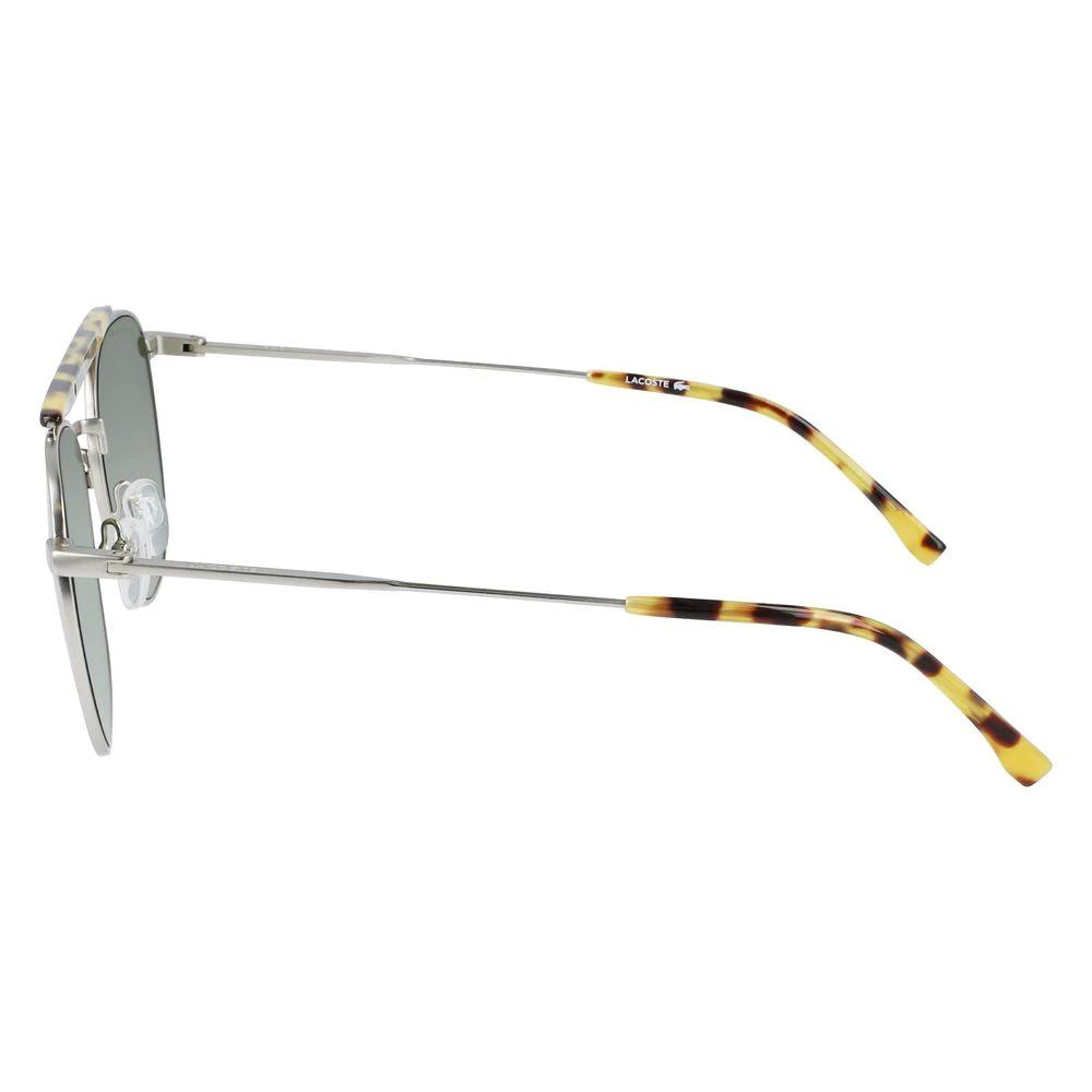 Lacoste Silver Metal Sunglasses by Lacoste