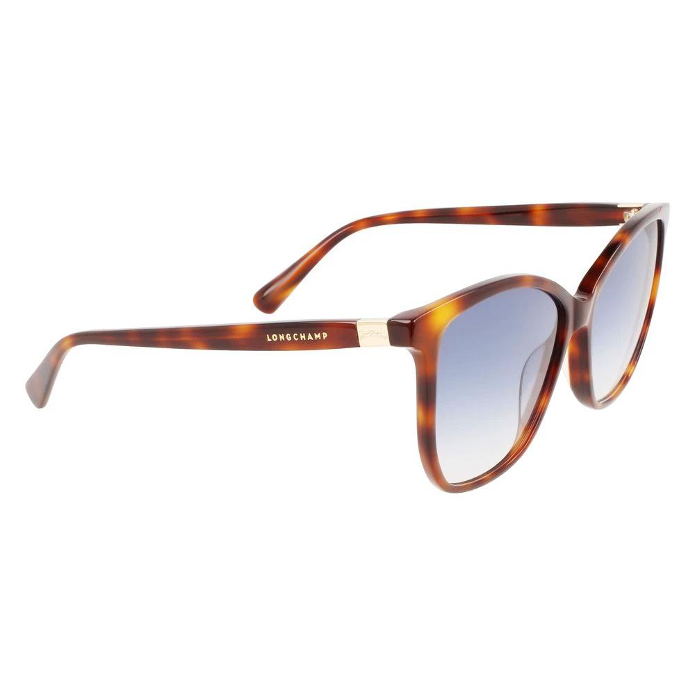 Longchamp Brown Acetate Sunglasses by Longchamp