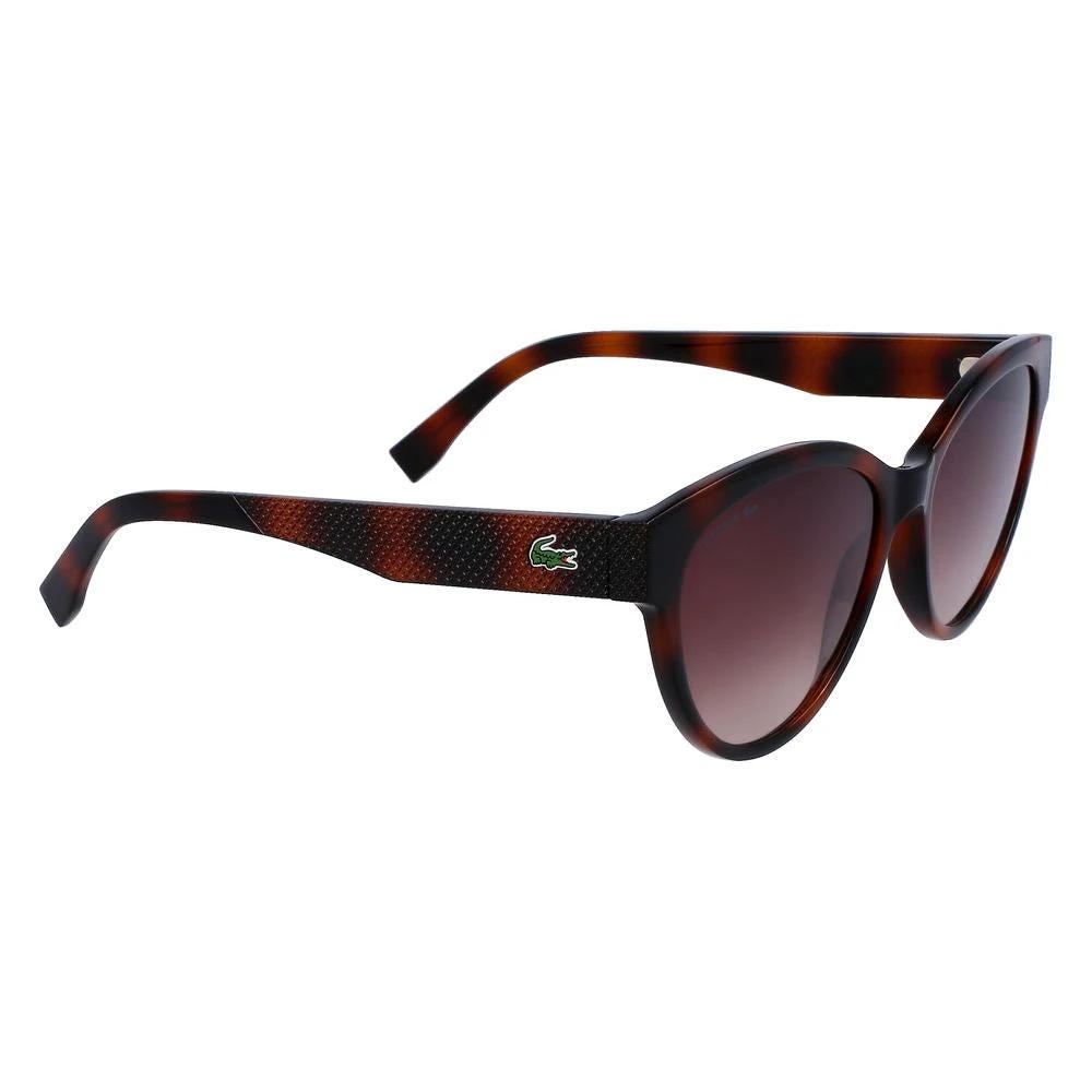 Lacoste Brown Injected Sunglasses by Lacoste