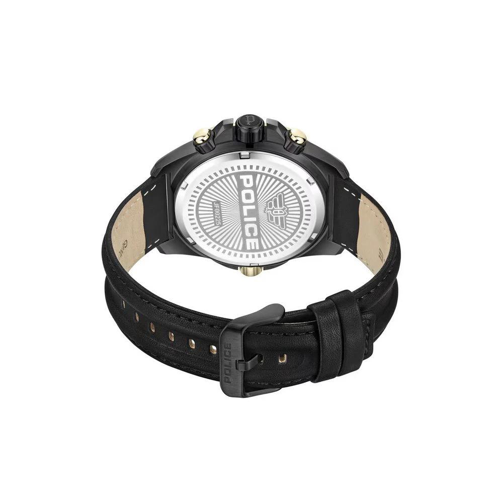 Police Black Artificial Leather Dress Watch by Police