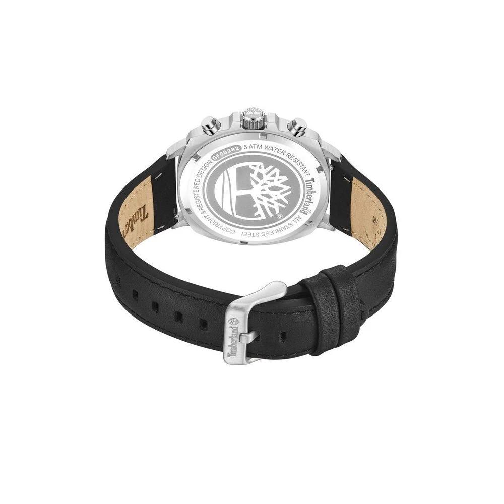 Timberland Orange Leather Dress Watch by Timberland