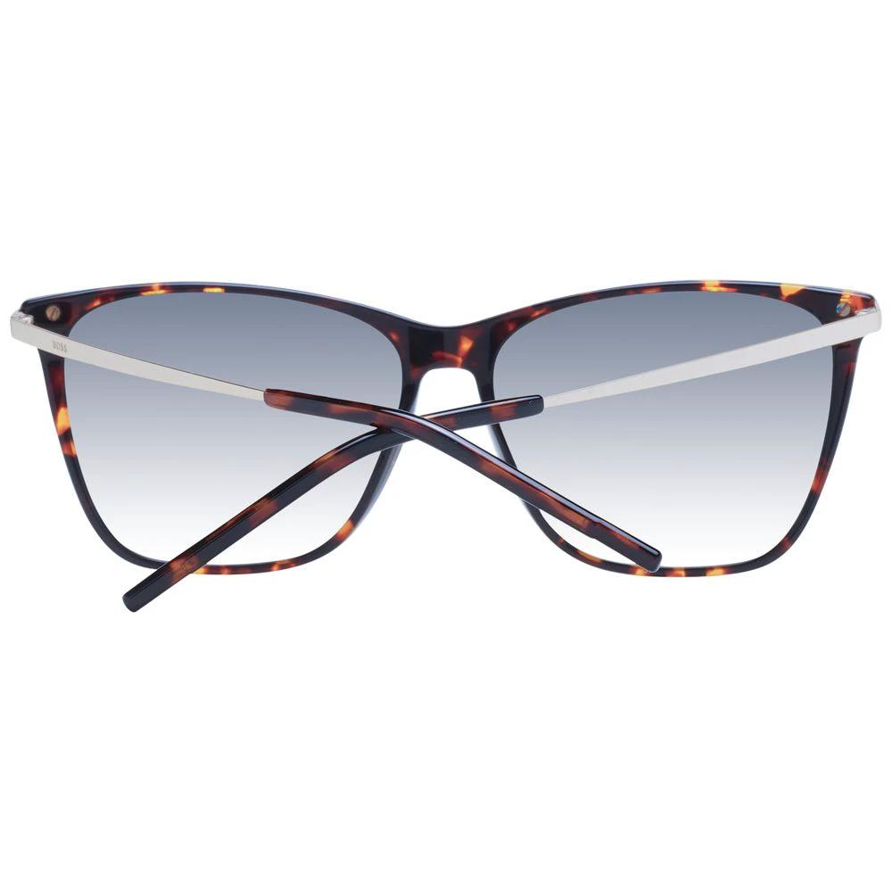 Hugo Boss Brown Acetate Sunglasses by Hugo Boss