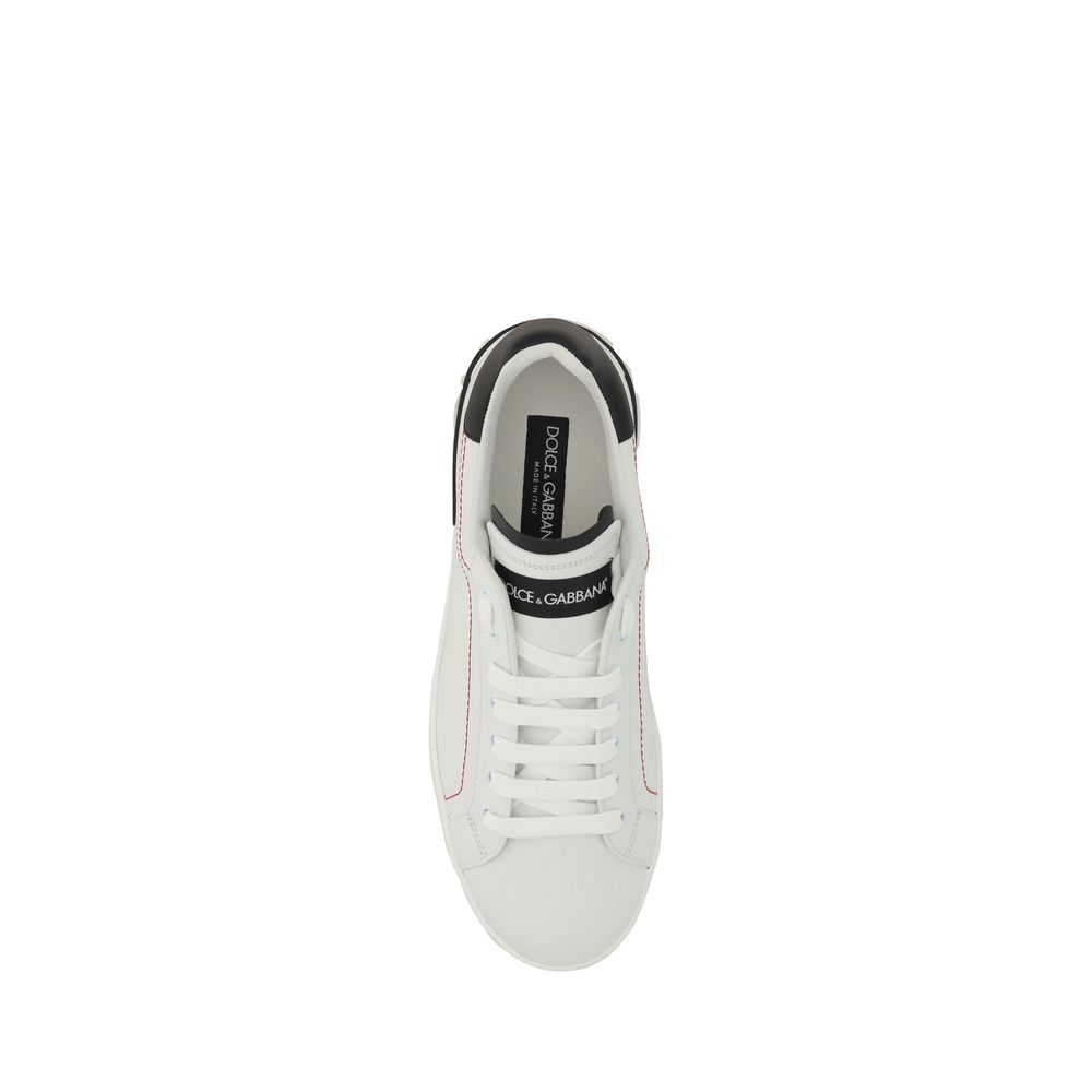 Baskets Dolce & Gabbana homme en cuir de veau blanc – DO-CS2216AH52689697