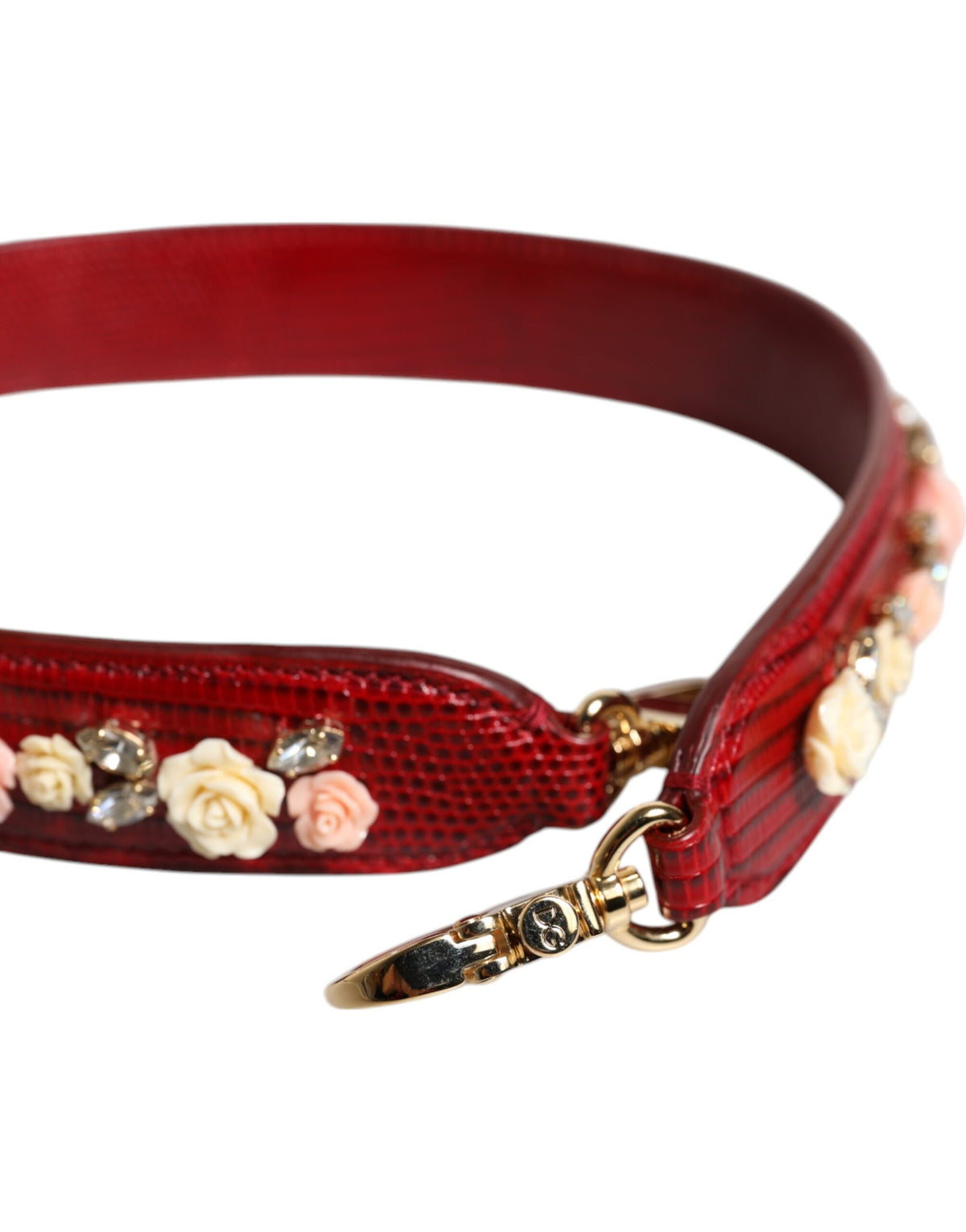Bandoulière Dolce & Gabbana femme en cuir de veau rouge – WMB498