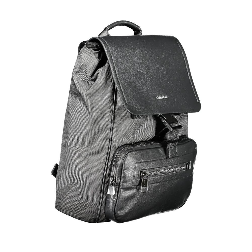 Calvin Klein Nero Polyester Men's Backpack by Calvin Klein