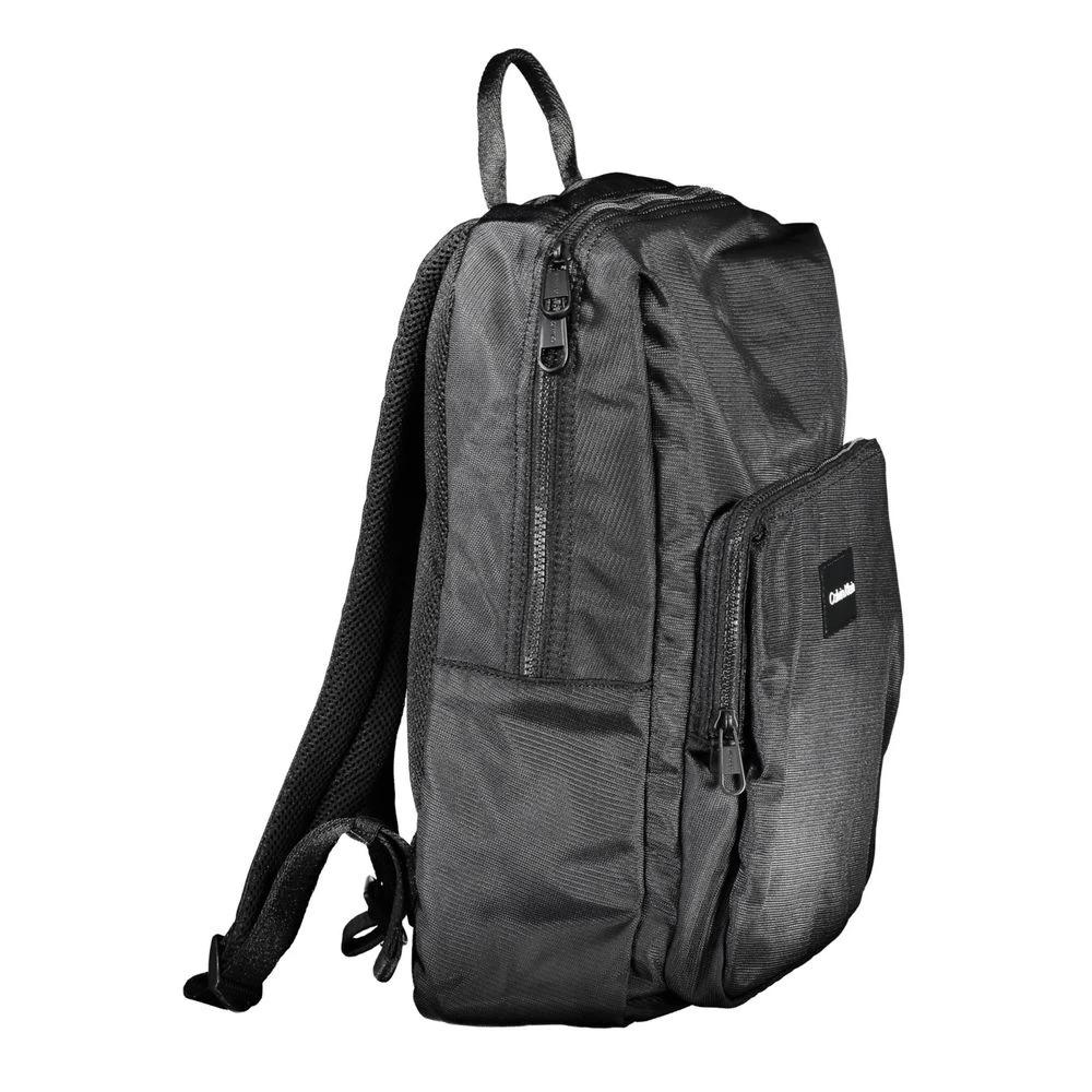 Calvin Klein Nero Polyester Men Backpack by Calvin Klein