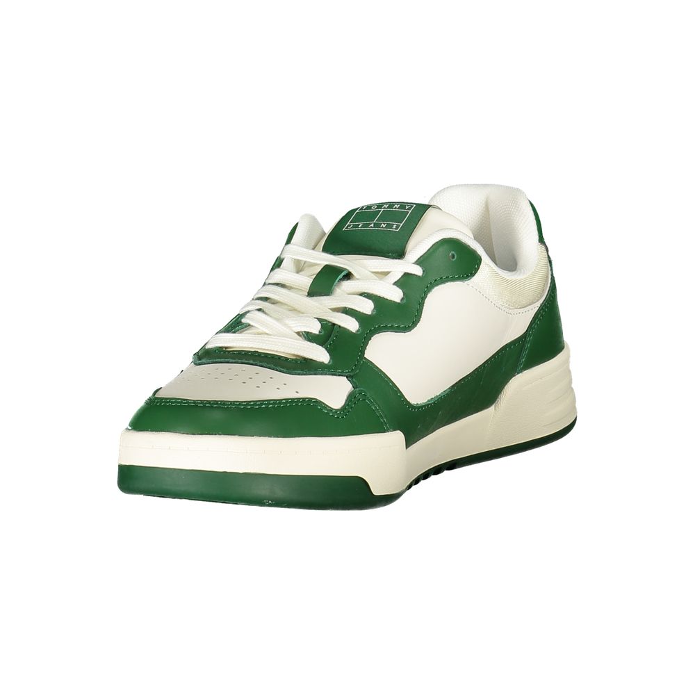 Tommy Hilfiger White Polyurethane Men Sneaker by Tommy Hilfiger