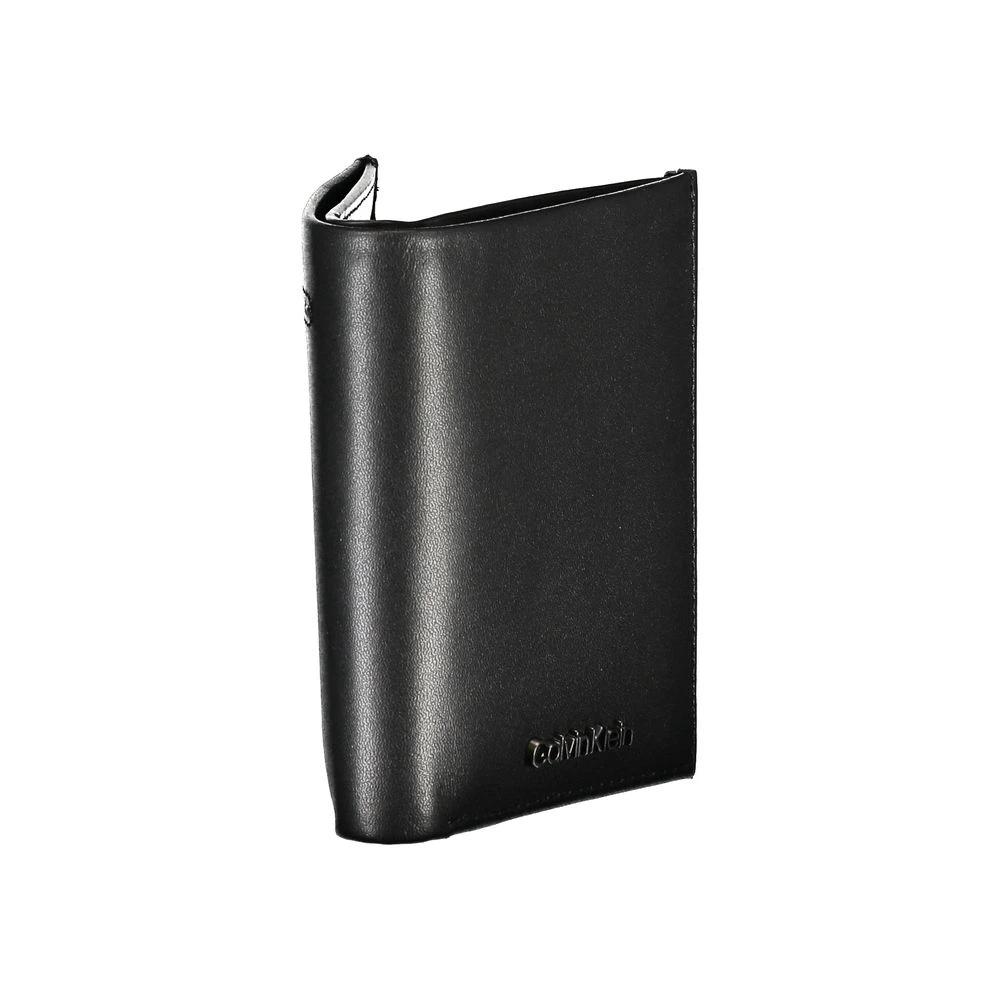 Calvin Klein Nero Leather Men Wallet by Calvin Klein