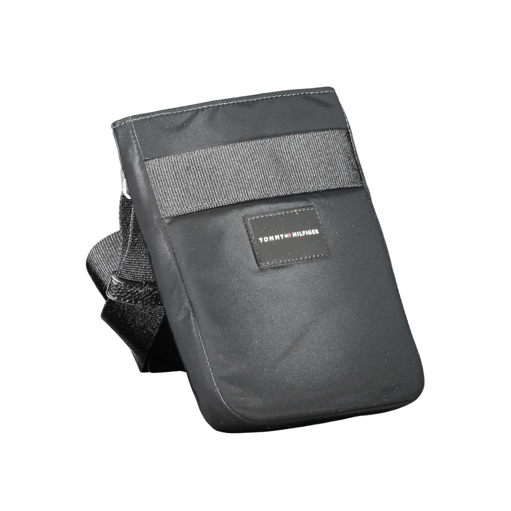 Tommy Hilfiger Black Polyester Men's Shoulder Bag by Tommy Hilfiger