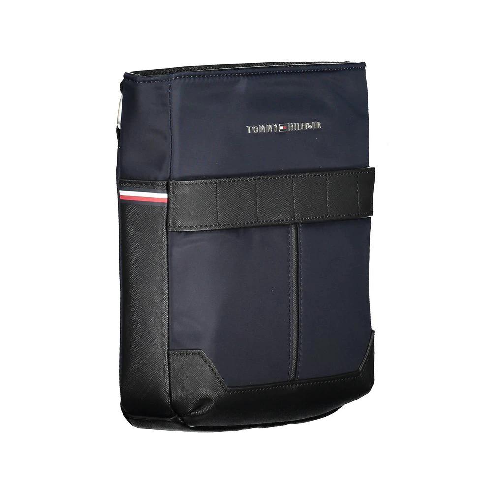 Tommy Hilfiger Blue Polyurethane Men's Shoulder Bag by Tommy Hilfiger