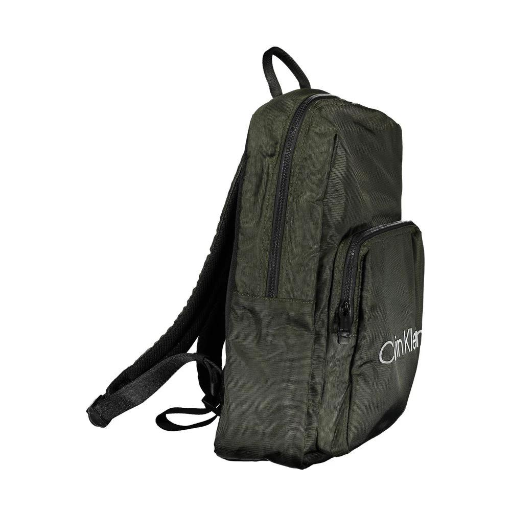 Calvin Klein Verde Polyester Men Backpack by Calvin Klein