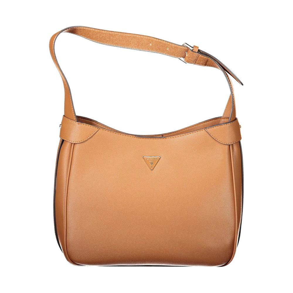 Guess Jeans Marrone Poliuretano Women Handbag by Guess Jeans