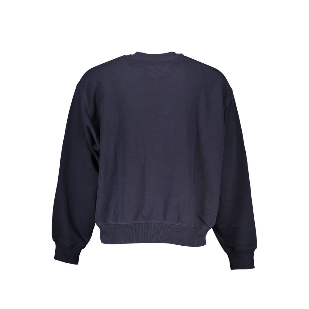Sweat-shirt Tommy Hilfiger homme col rond en coton bleu – TO-27708