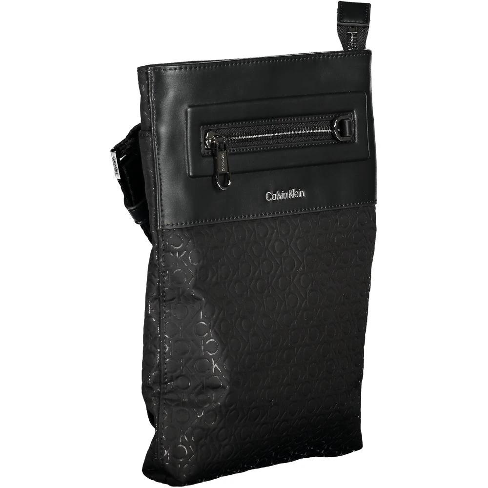 Calvin Klein Black Polyester Men's Shoulder Bag by Calvin Klein