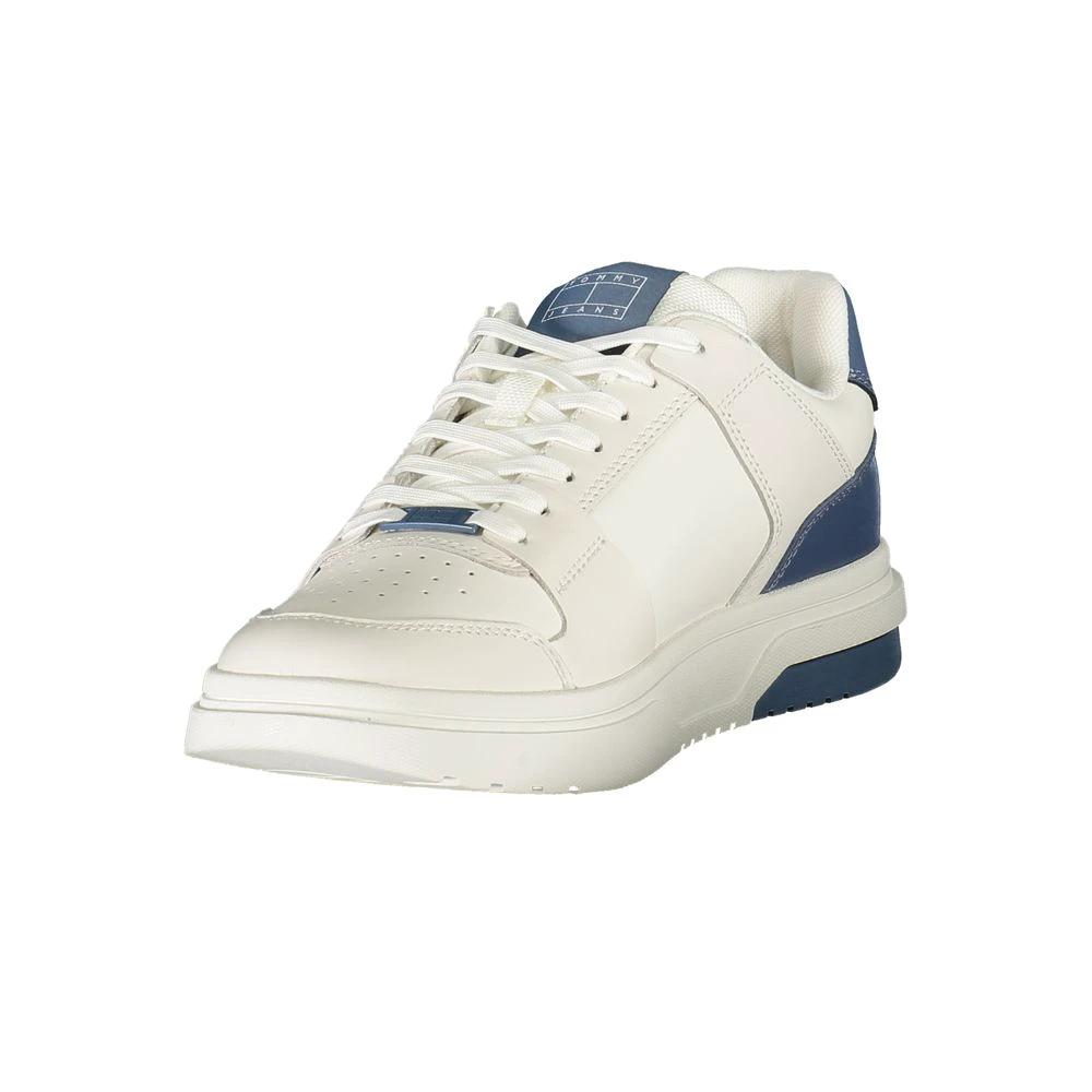 Tommy Hilfiger Bianco Polyurethane Men's Sneaker by Tommy Hilfiger
