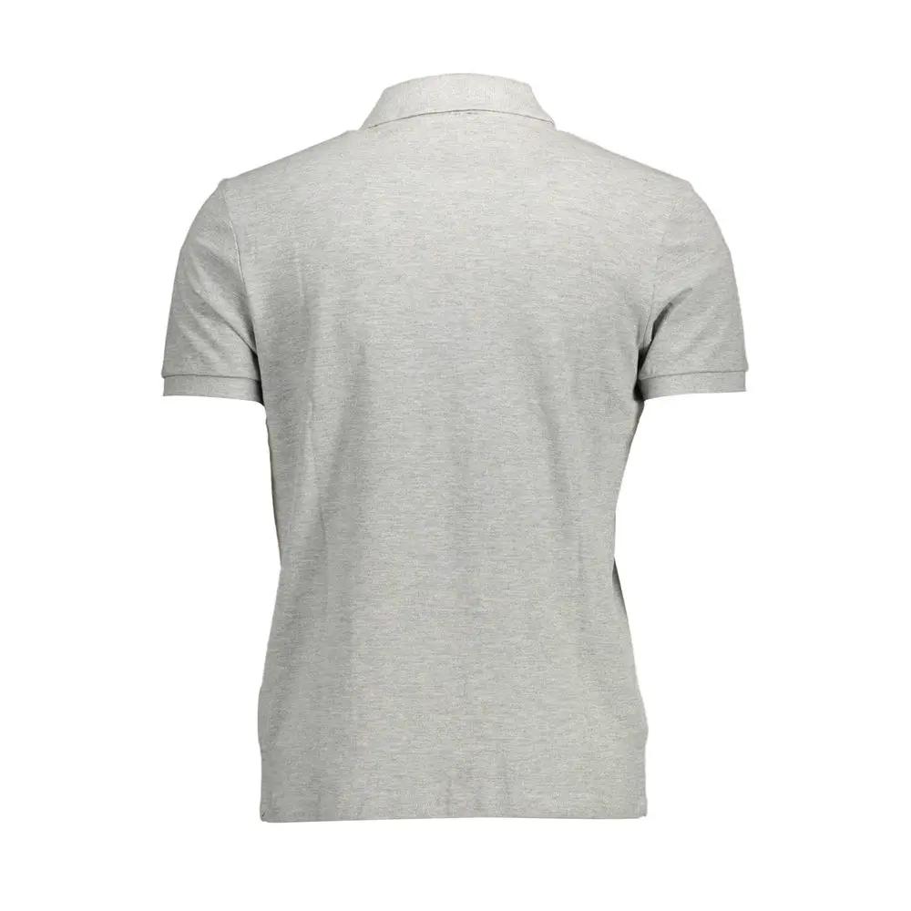 North Sails Gray Cotton Men Polo by North Sails