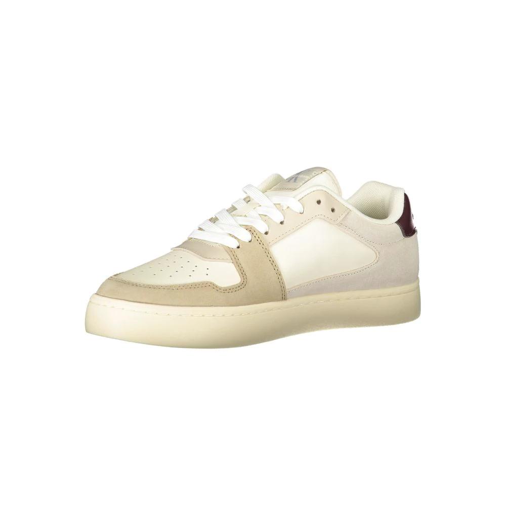 Calvin Klein Beige Polyurethane Men Sneaker by Calvin Klein