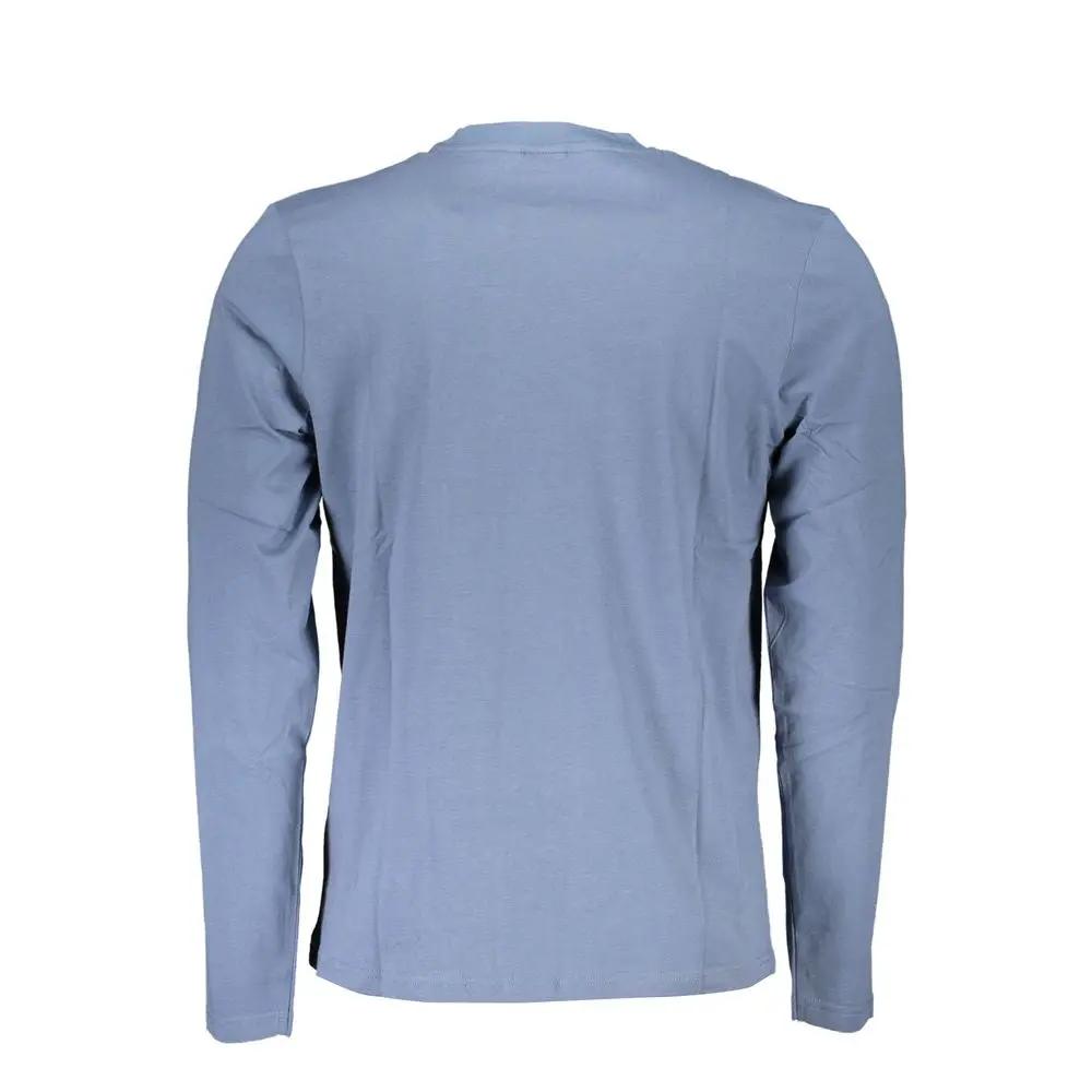 North Sails Blue Cotton Men T-Shirt by North Sails