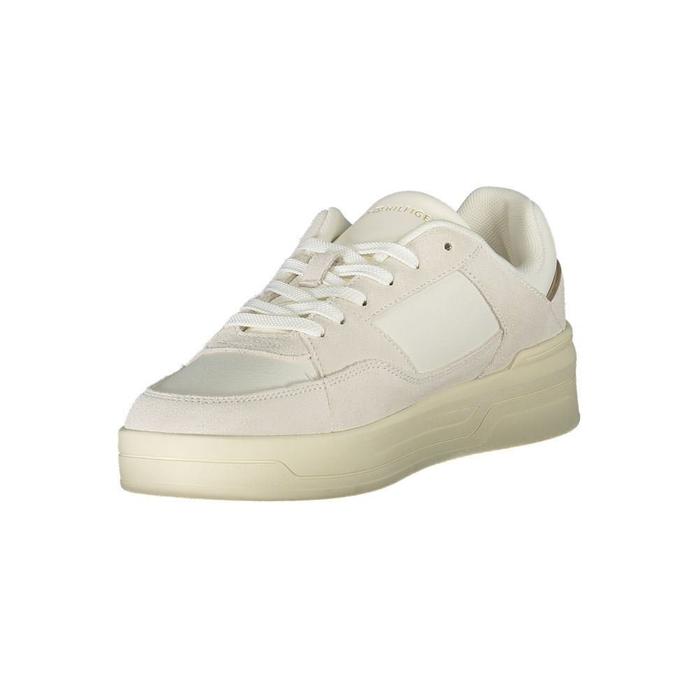 Tommy Hilfiger Bianco Polyurethane Women Sneaker by Tommy Hilfiger