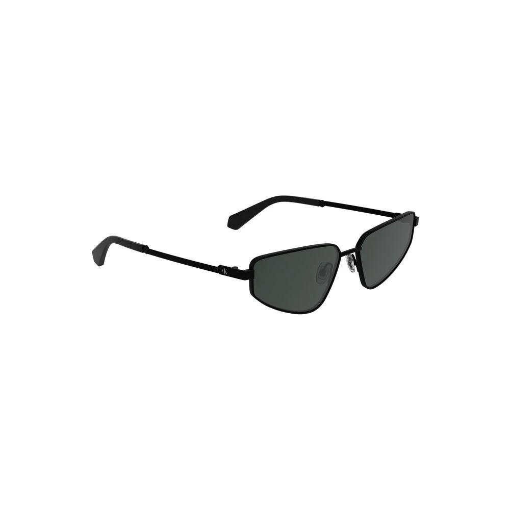 Calvin Klein Black Metal Women Sunglasses by Calvin Klein