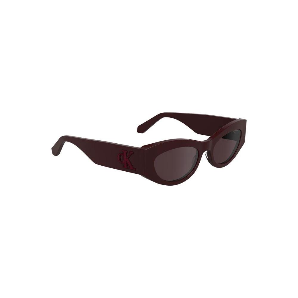 Calvin Klein Rosso Acetate Women Sunglass by Calvin Klein