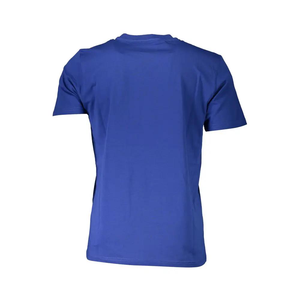 North Sails Blue Cotton Men T-Shirt by North Sails