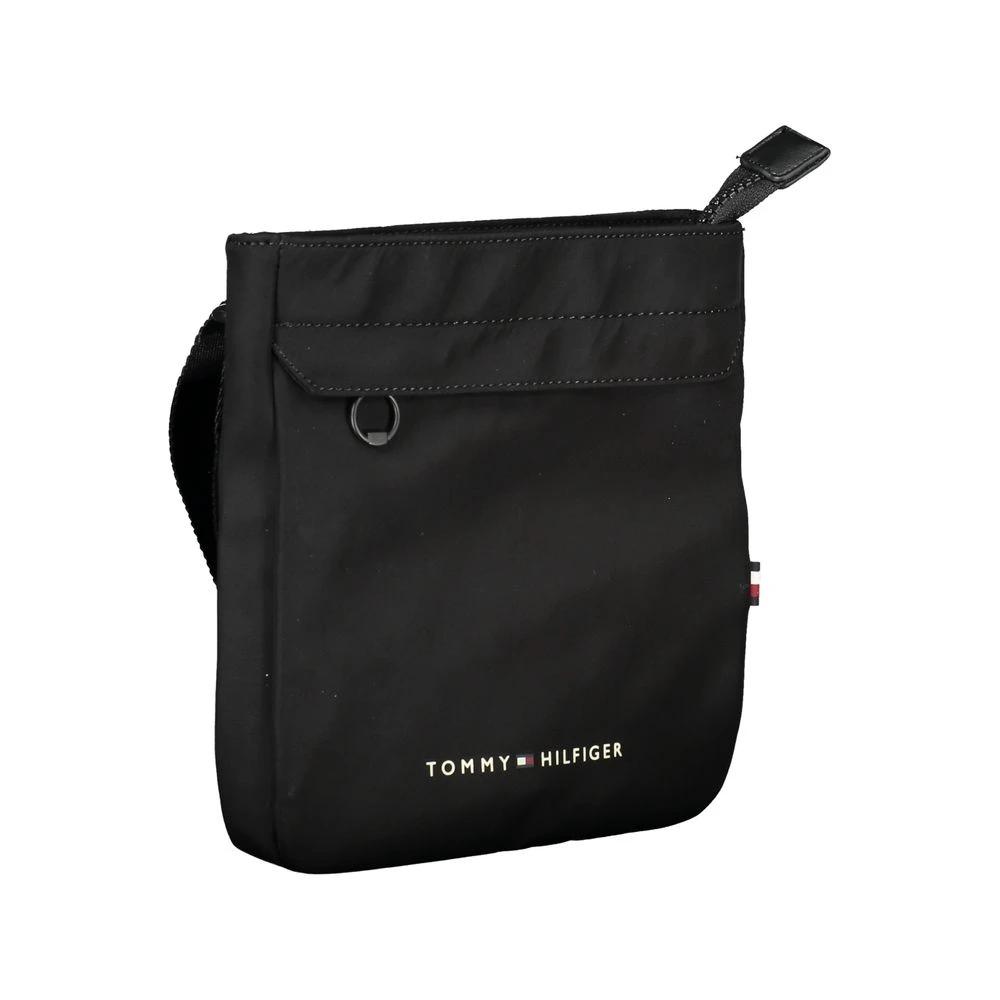 Tommy Hilfiger Black Polyester Men's Shoulder Bag by Tommy Hilfiger