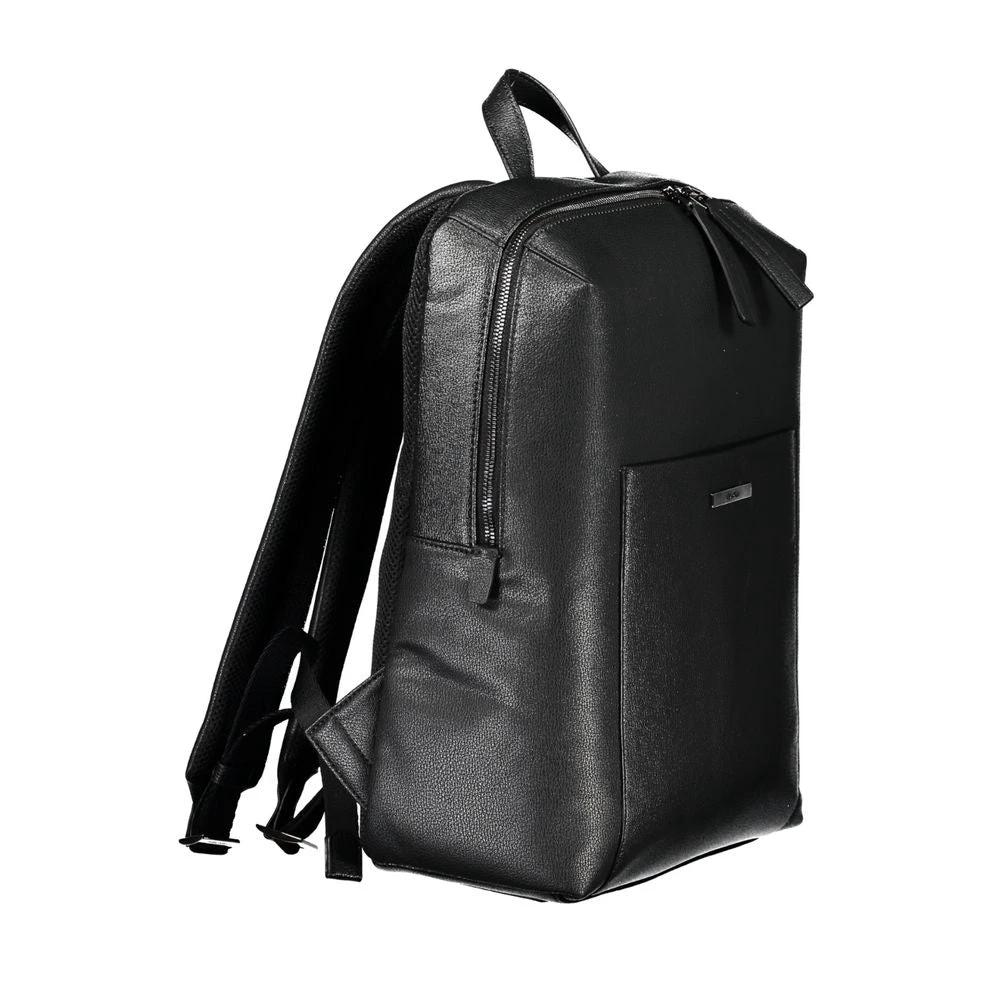 Calvin Klein Nero Polyester Men Backpack by Calvin Klein