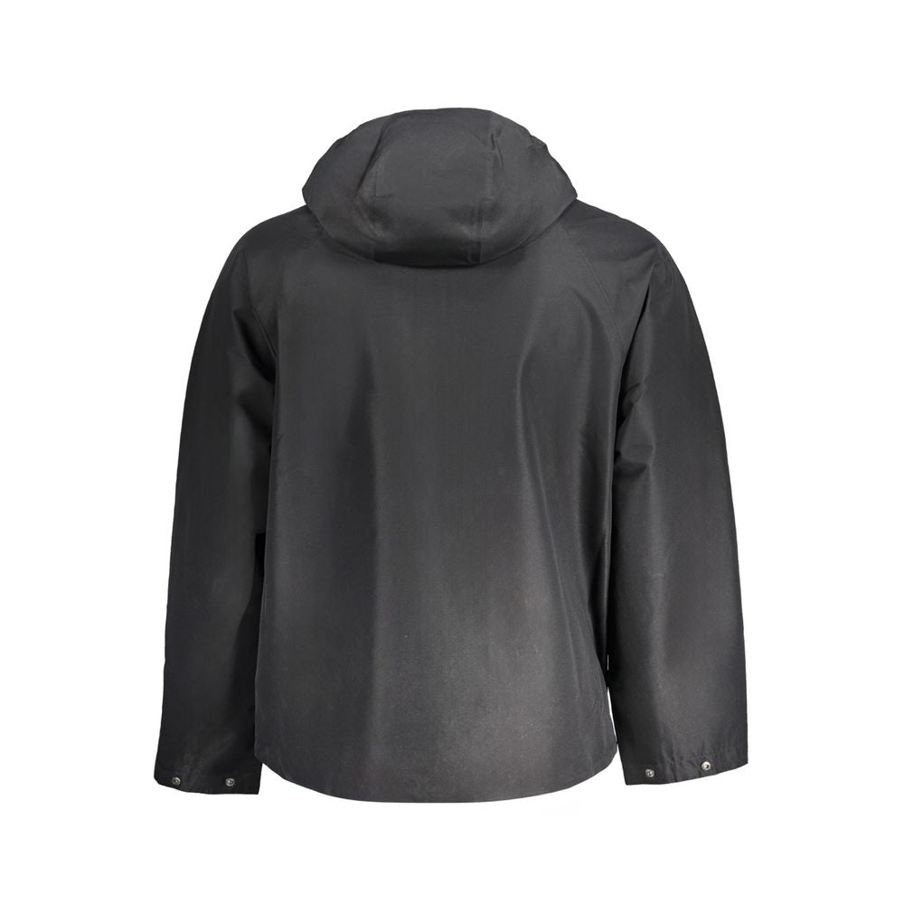 Veste coupe-vent Calvin Klein homme à capuche en polyester noir – CA-32310