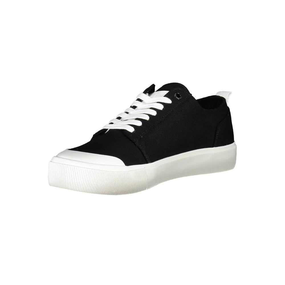 Calvin Klein Nero Cotton Men Sneaker by Calvin Klein