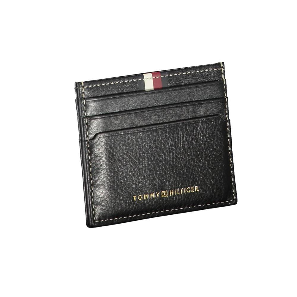 Tommy Hilfiger Nero Leather Mens Wallet Holder by Tommy Hilfiger