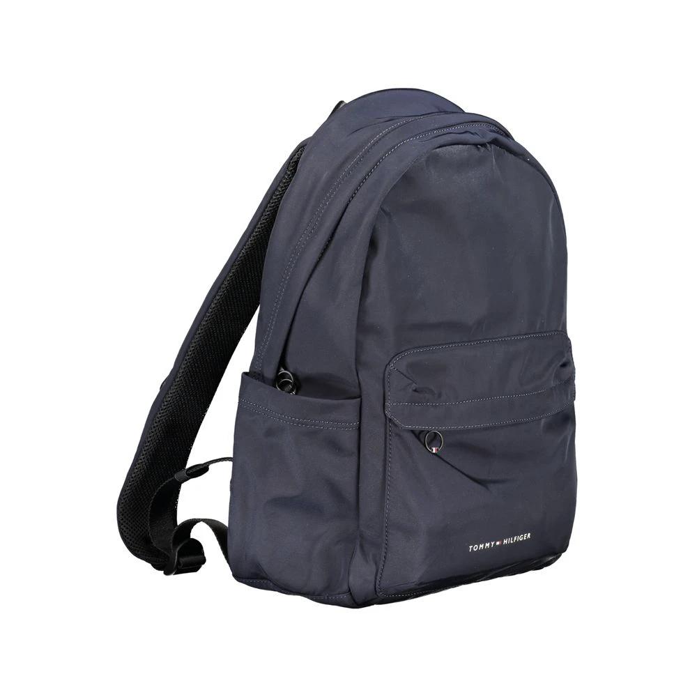 Tommy Hilfiger Blu Polyester Men Backpack by Tommy Hilfiger